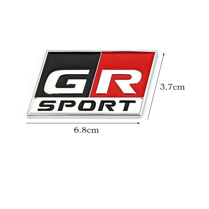 Emblema Toyota Gr Sport Gazoo Racing Hilux Fortuner Sahara