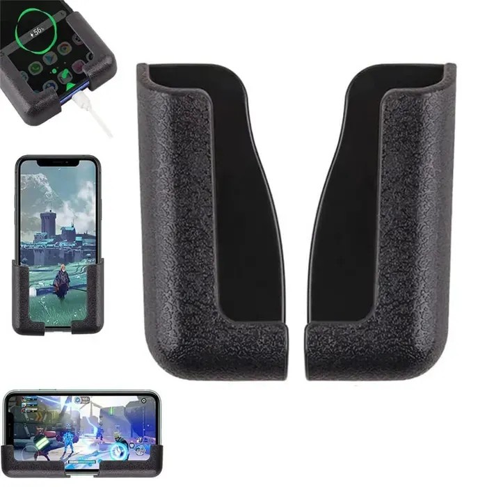 Soporte Universal Adhesivo Para Smarphone Varias Superficies Negro