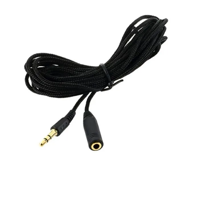 Cable Extension Auriculares Audifonos Macho Hembra 3.5mm
