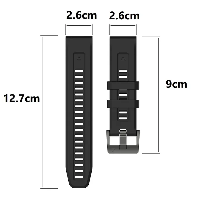 Pulso Correa Para Reloj Garmin Fenix 5x 5xplus 26mm Verde lima