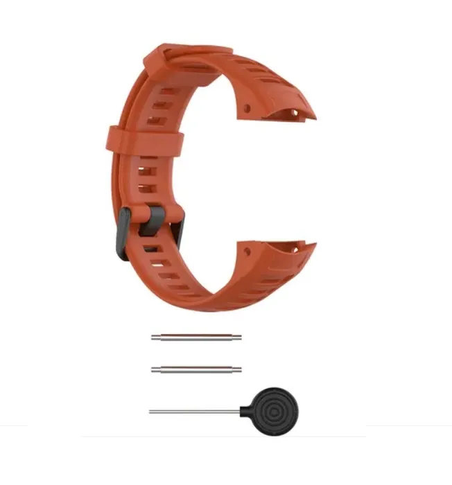 Pulsera Correa En Silicona Para Reloj Garmin Instinct Rojo