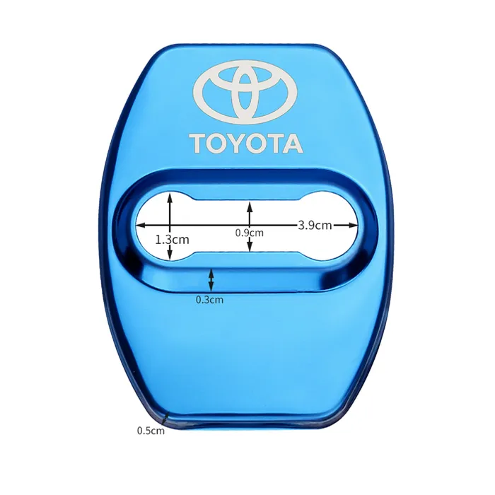 Protector Embellecedor De Cerradura Para Puerta Toyota X4 Dorado