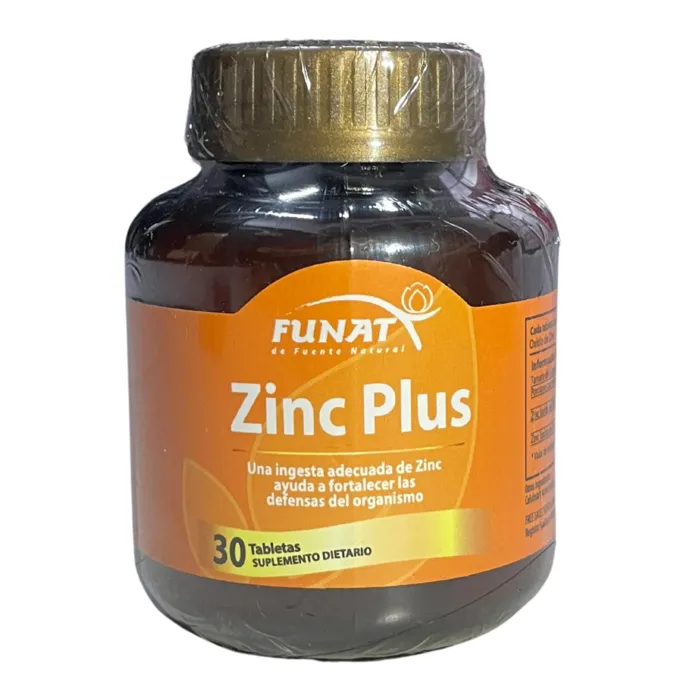 Zinc Plus 30 Capsulas Funat