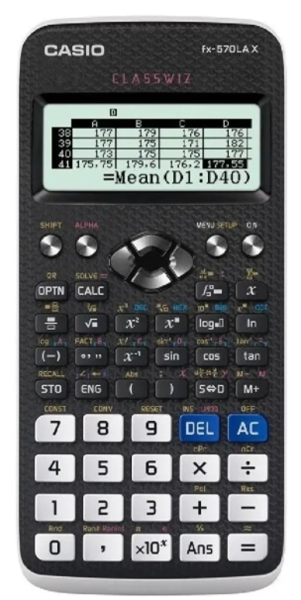 Calculadora cientifica FX-570LA X CLASSWIZ CASIO