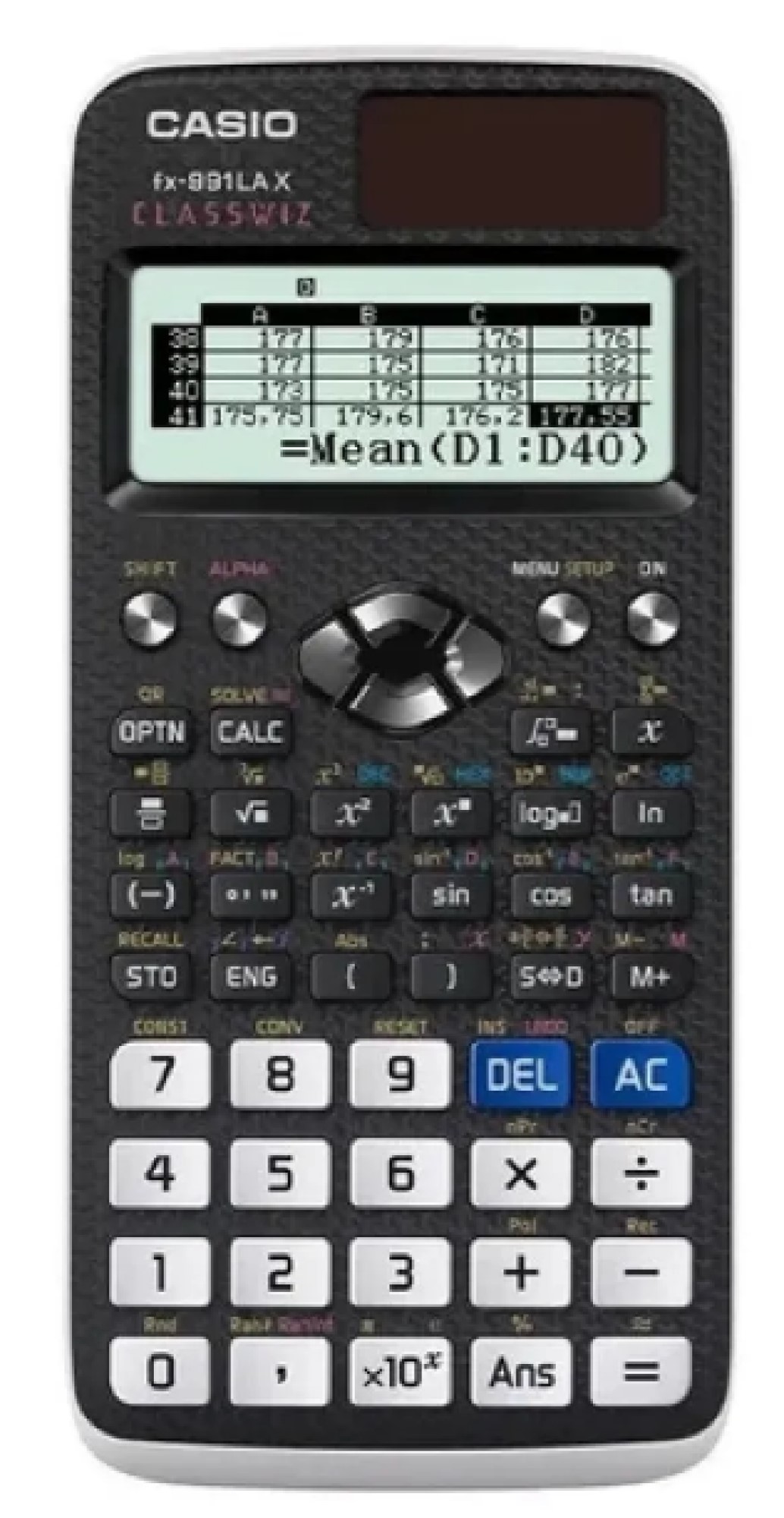 Calculadora cientifica FX-991LA X CLASSWIZ CASIO