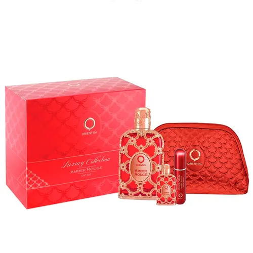 Perfume Estuche  Orientica Amber Rouge Woman Eau de Parfum 80ml Original 