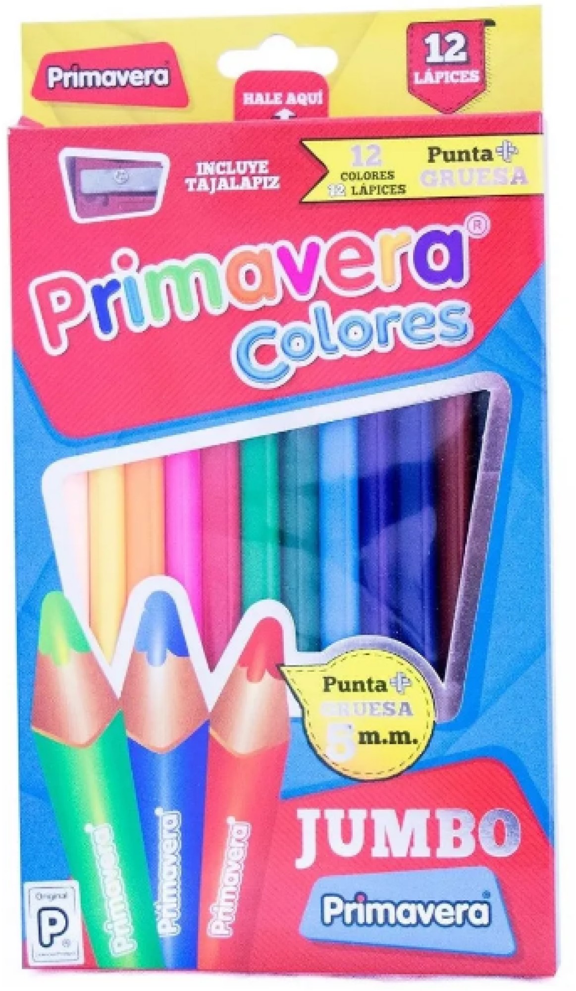 Colores  JUMBO X 12 PRIMAVERA