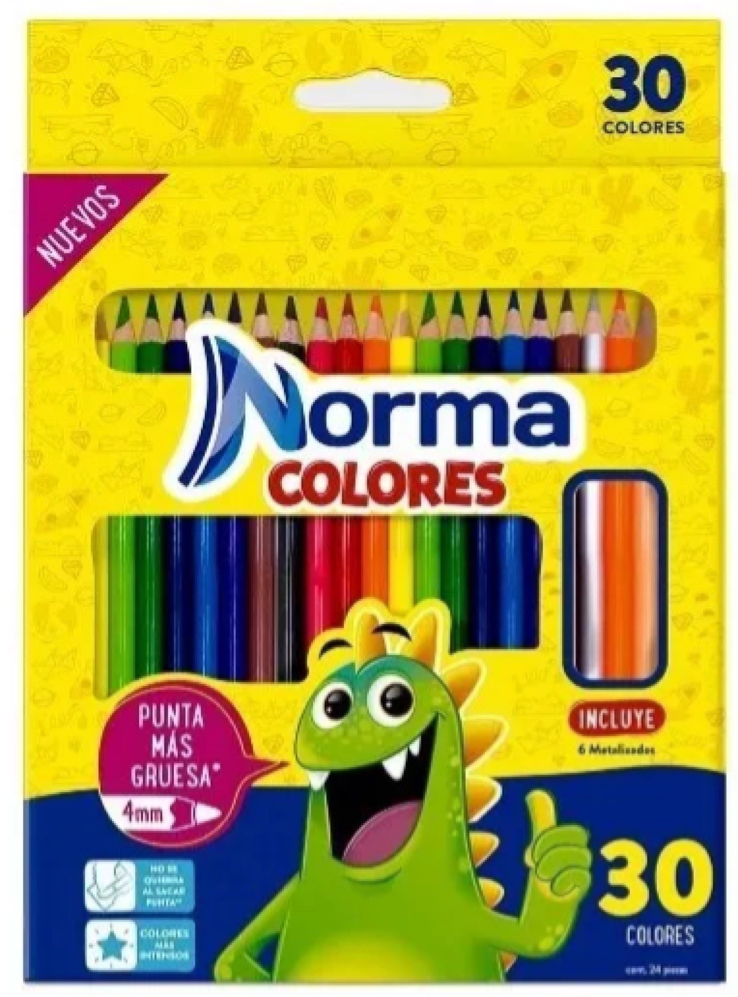 Colores  NORMA X 30 LARGOS NORMA