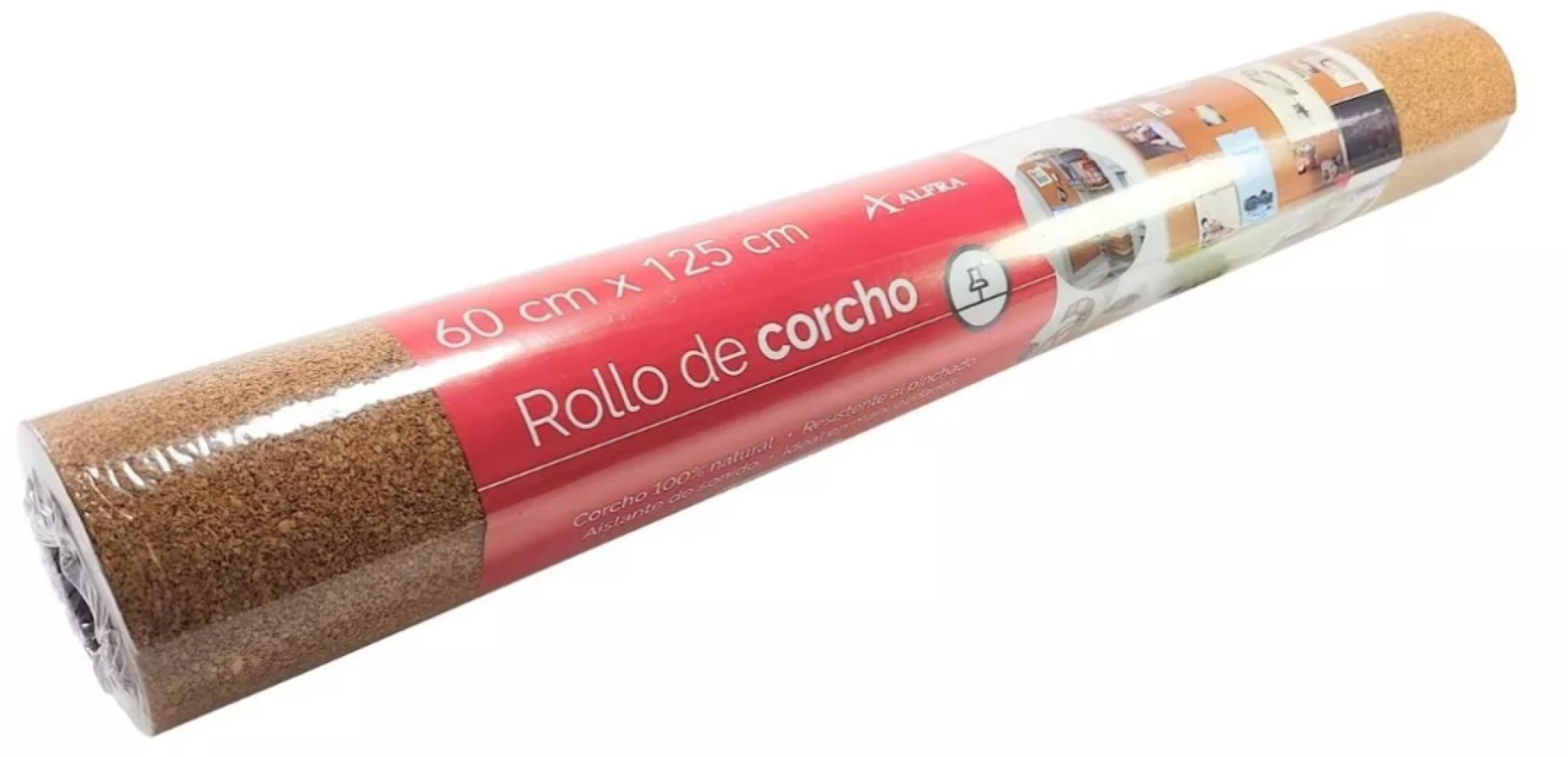 Lamina De Corcho 3mm En Rollo 60x125 Alfra