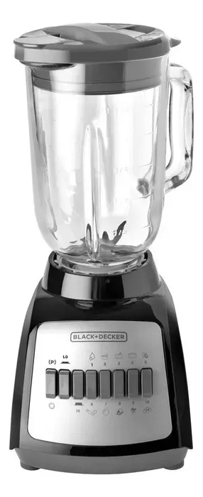 Licuadora Black+Decker con vaso de vidrio 120V