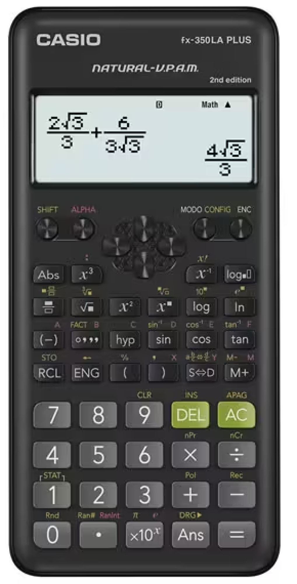 Calculadora cientifica FX-350LA PLUS-2 CASIO