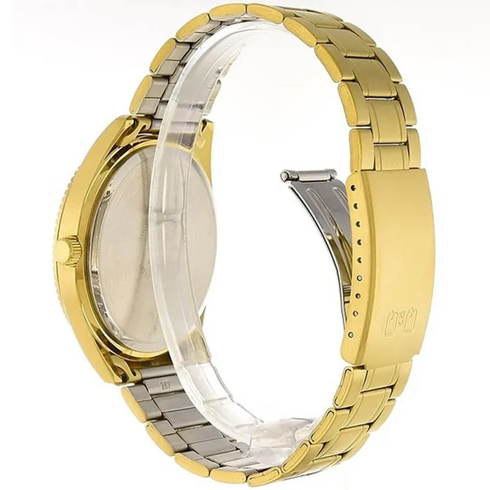 Reloj Para Hombre Q&q A476 A476j001y Dorado + Estuche