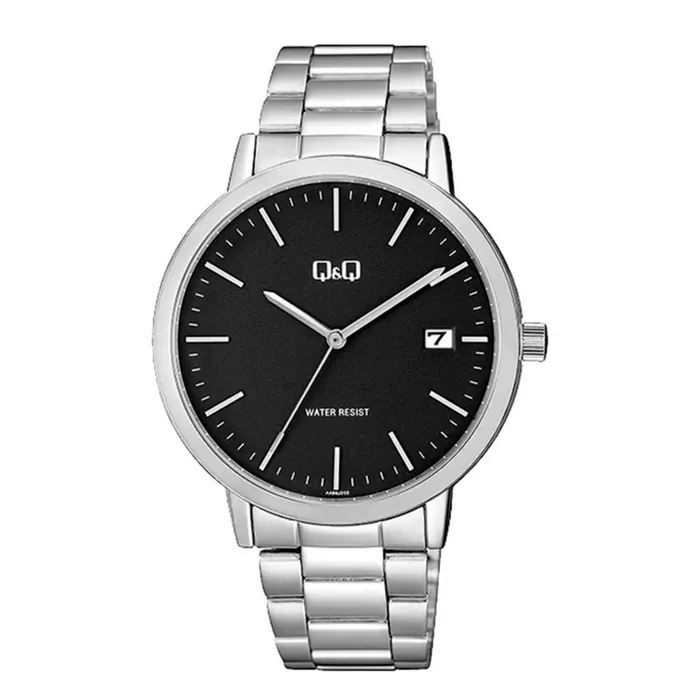 Reloj Hombre Q&q A486j202y Hombre Acero + Estuche 