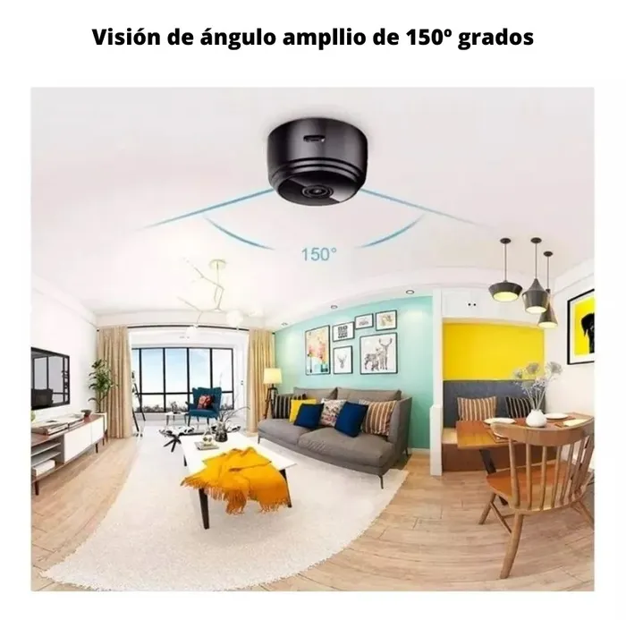 Camara Espia Profesional A9 Conexion Wifi