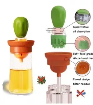 Dispensador De Aceite - Brocha De Silicona 