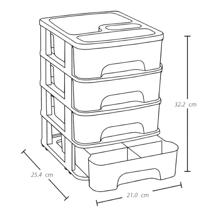 Cajonera Modular Solución de Almacenaje Eficaz