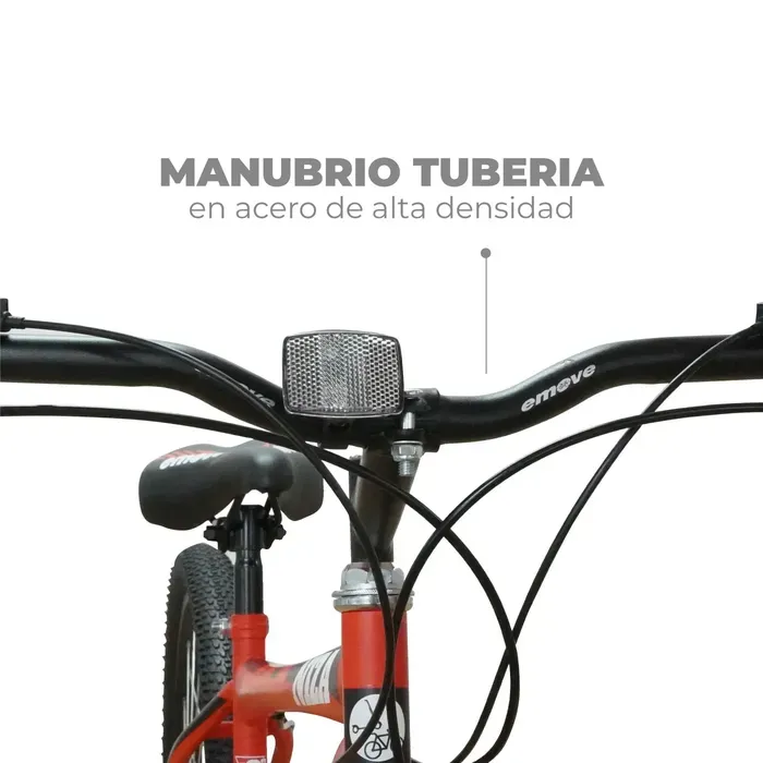 Bicicleta Todoterreno EMOVE Niza 29" Rojo/Negro Talla L