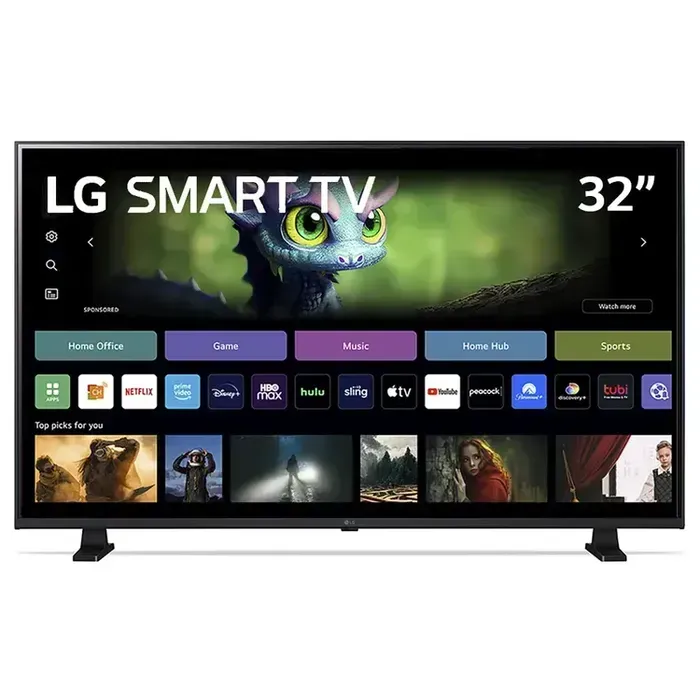 Televisor LG 32 Pulgadas 80 Cm 32LR650BPSA HD LED Smart TV