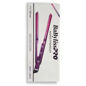 Plancha Babyliss Nanotitanium Degrade 1 1/2 Color Fucsia/Violeta