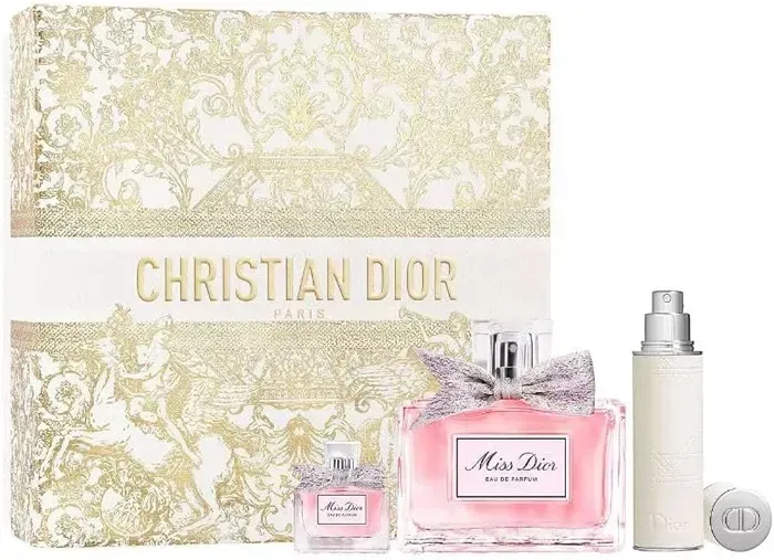 Perfume Estuche Christian Dior Miss Dior Woman  Eau de Parfum Set 3 Piezas  Originial 