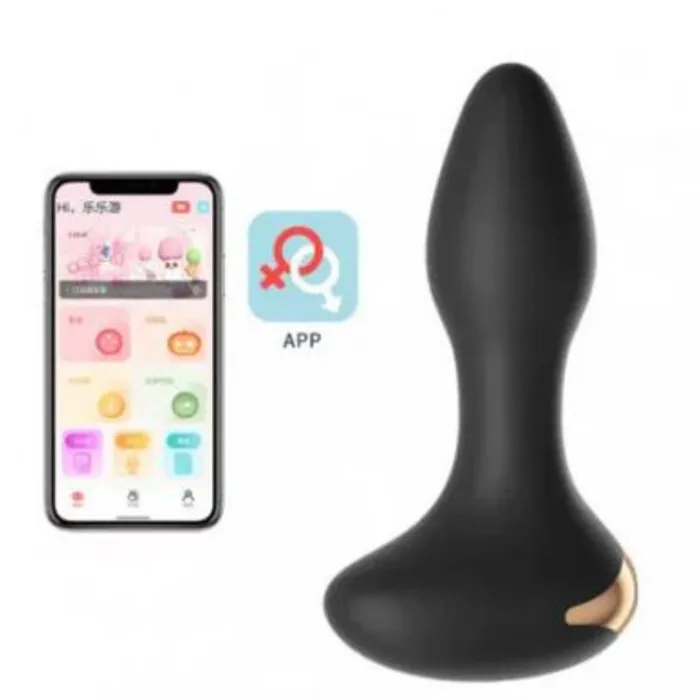 Vibrador Anal Albert Control Por App Larga Distancia 10 Modo De Vibracion (recargable)