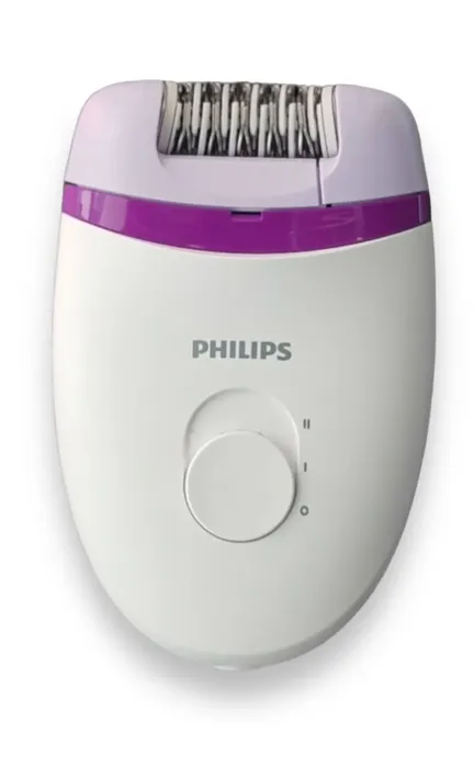 Combo Maquina Depiladora Electrica Philips Satinelle + BikiniGenie Purple