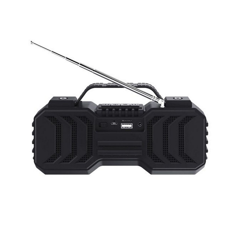 Bocina Parlante Mi Portable Bluetooth Speaker Caja Nr-2029fm Negro