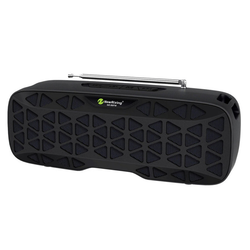 Bocina Parlante Mi Portable Bluetooth Speaker Caja Nr-b8fm Negro