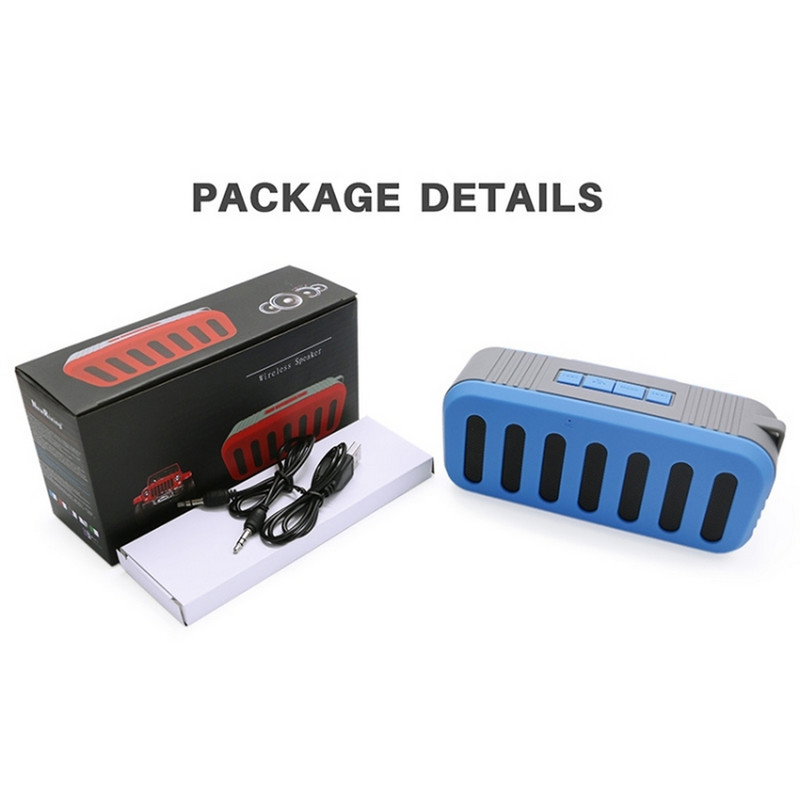 Bocina Parlante Portable Bluetooth Radio Fm nr-2013fm Azul