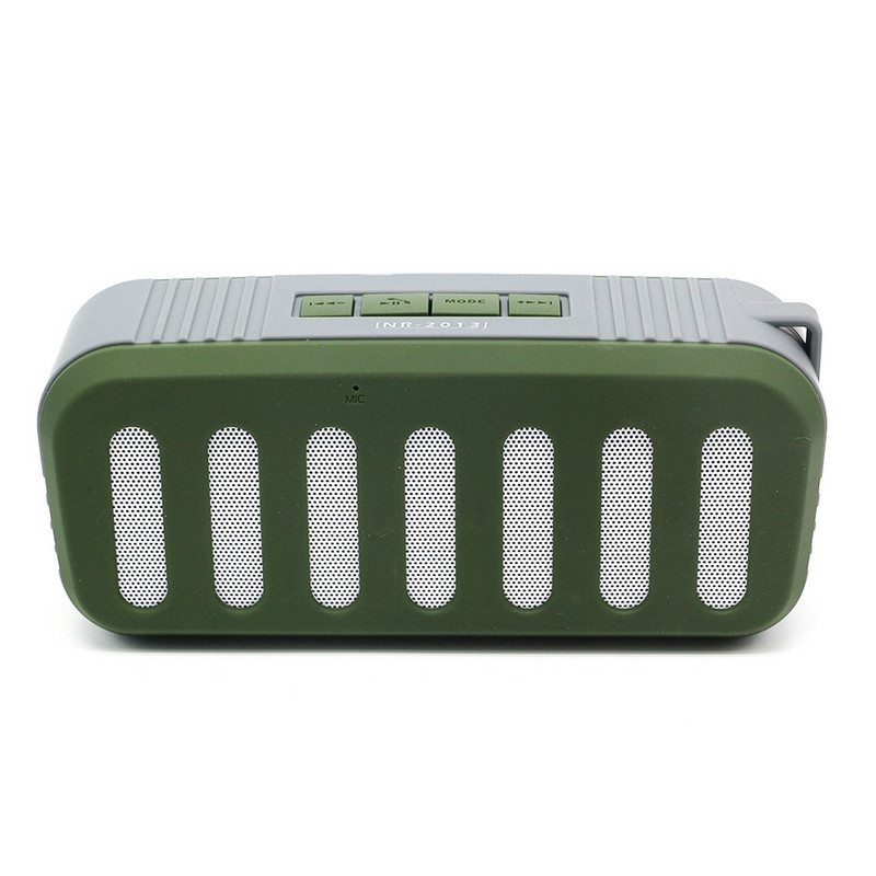 Bocina Parlante Portable Bluetooth Radio Fm nr-2013fm Verde