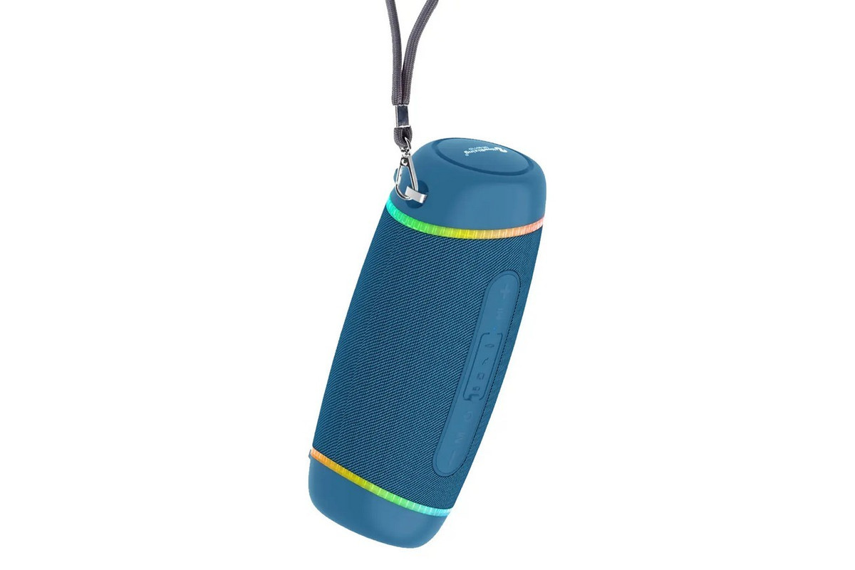 Bocina Parlante Mi Portable Bluetooth Speaker Radio Nr-8011d Azul