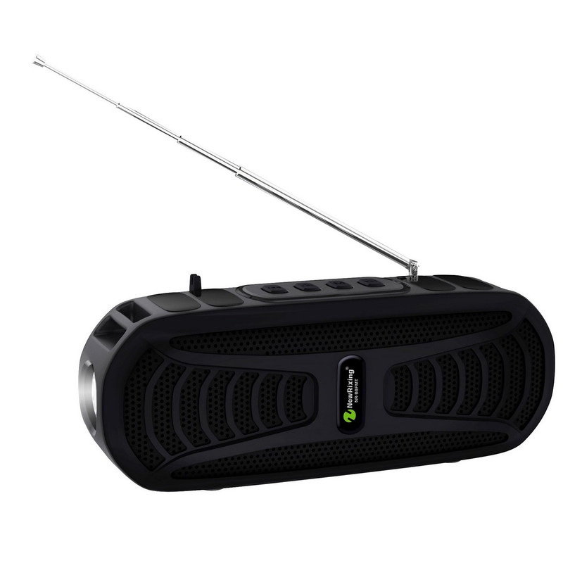Bocina Parlante Mi Portable Bluetooth Speaker Caja Nr-b7fmt Negro