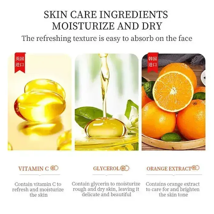 Kit Cuidado Facial De Vitamina C Hidratante Antiedad BIOAQUA (6 Productos)