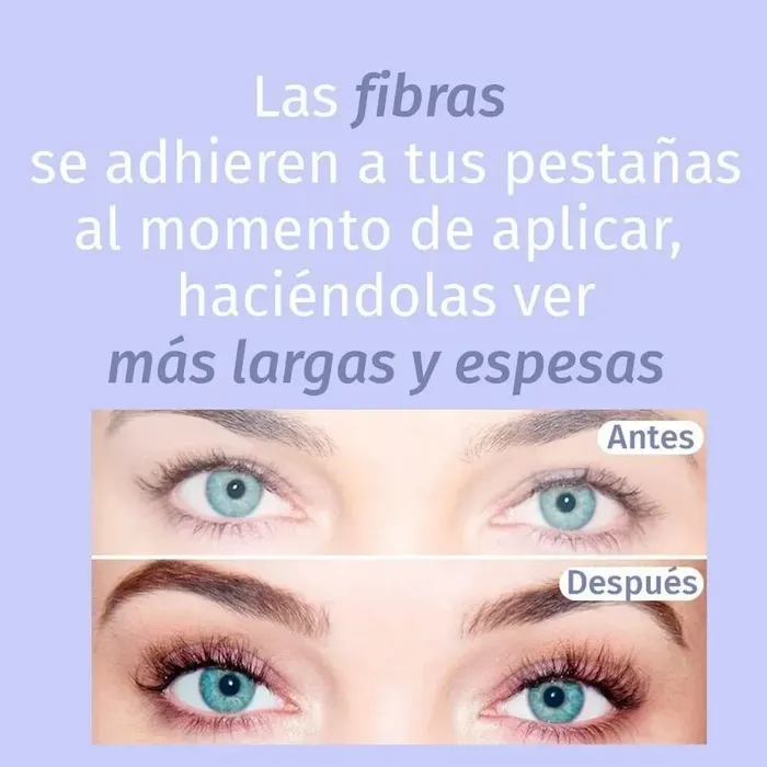 Pestañina Micro Fibras PROSA Mascara Profesional