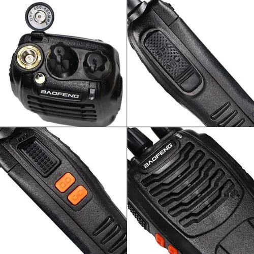 Radio Walkie Talkie Baofeng Bf-888s X2 Bateria 2800mah Pareja