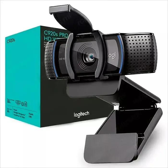 Cámara Web FHD 3Mp Logitech C920s PRO HD Webcam