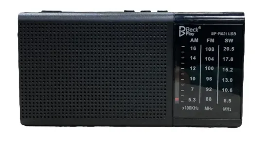 Radio De Bolsillo Am - Fm Beck Play (tm) Ref: BP-R021USB