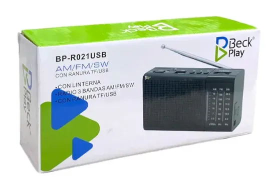 Radio De Bolsillo Am - Fm Beck Play (tm) Ref: BP-R021USB