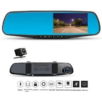 Espejo Retrovisor TV Doble Cámara Para Carro FULL HD Vehículo