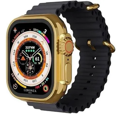 Reloj Inteligente Smartwatch X8 Ultra Max - Golden Edition + Pulso Negro