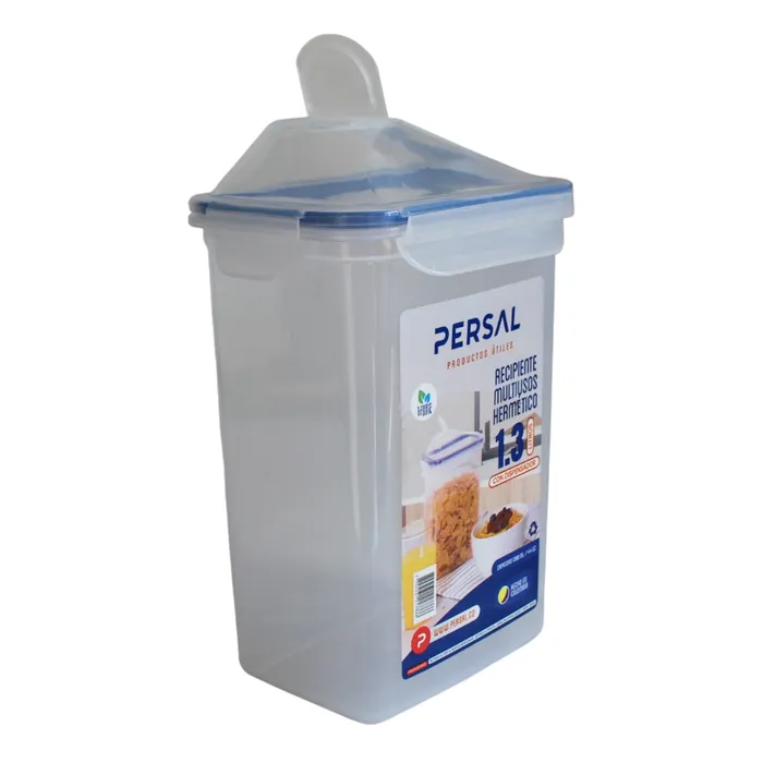 Recipiente Hermético 1.3L Con Dispensador