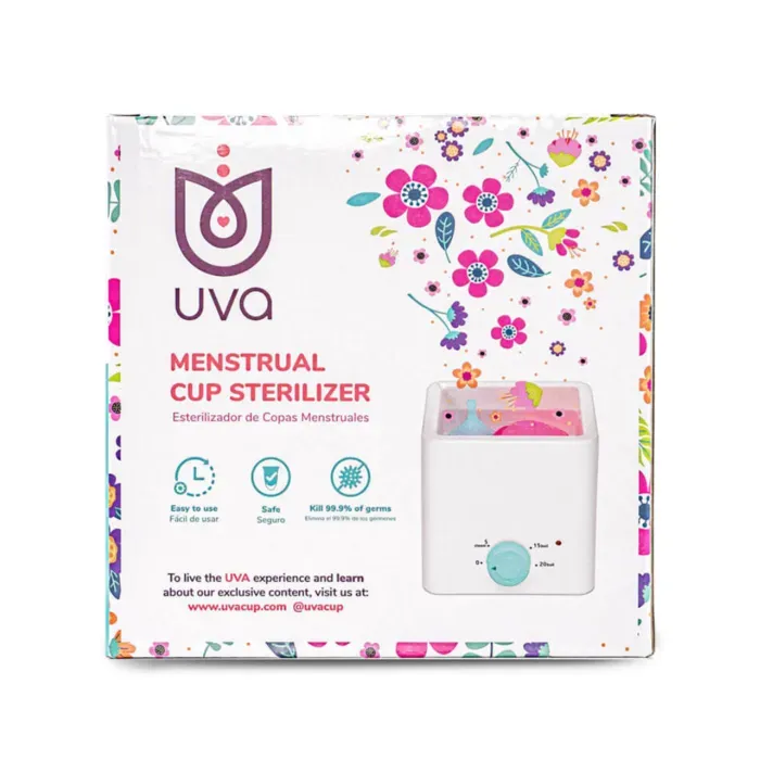 Esterilizador de Copas Menstruales UVA