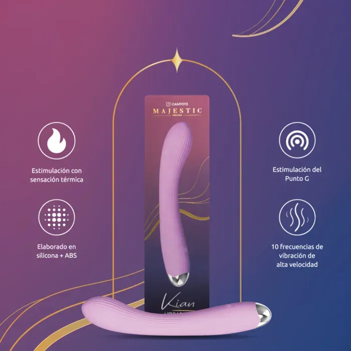 Vibrador Kian Térmico