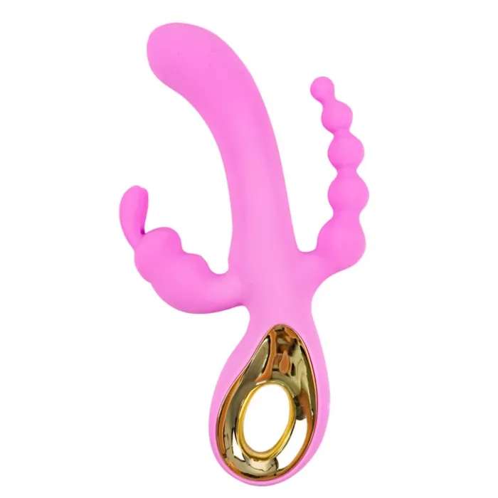 Vibrador Triple Estimulación Trento Recargable