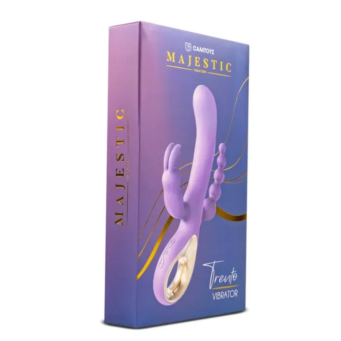 Vibrador Triple Estimulación Trento Recargable