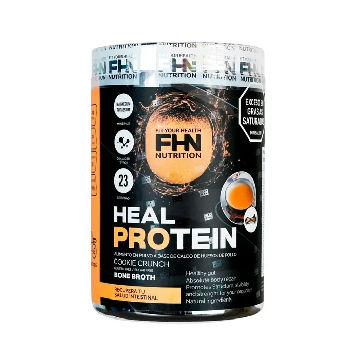 Proteína Heal Protein Cookie Crunch 23 Servicios 1.5 LIBRAS + OBSEQUIO
