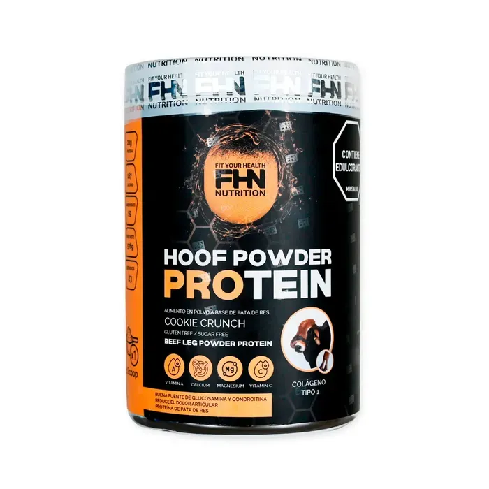 Proteina Hoof Powder Cookie Crunch 23 Servicios 1.2 LIBRAS + OBSEQUIO