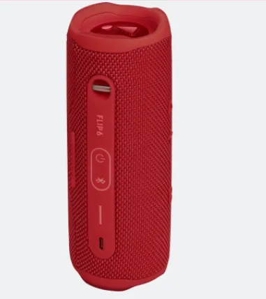Parlante Tipo JBL Flip 6 Portátil Con Bluetooth Waterproof Rojo Aaa 1:1 Replica