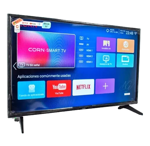 Televisor CORN 32 Pulgadas Smart Android Full HD + Soporte Pared