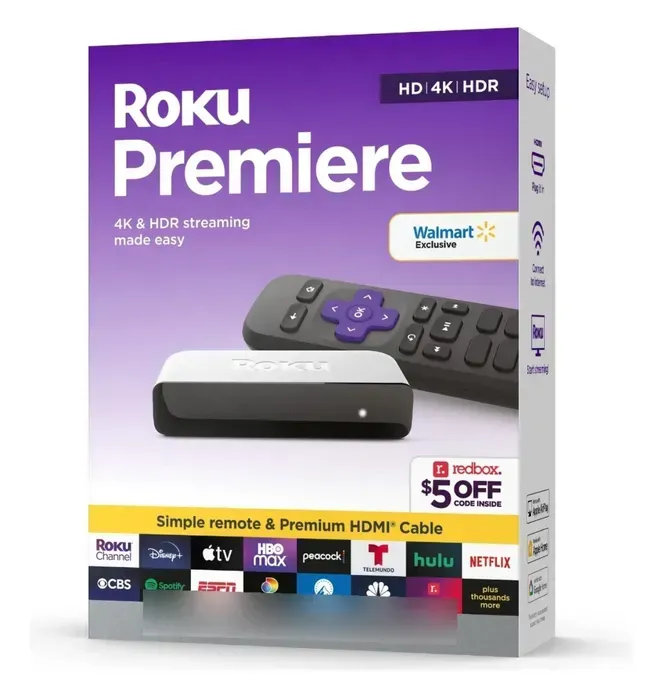 Roku Premiere 4K / Convertidor Smart TV 